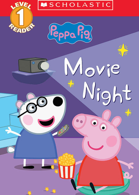 Movie Night (Peppa Pig: Scholastic Level 1 Reader #13)