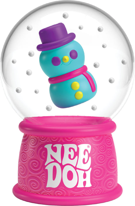 Needoh Squish N’ Flow Snow Globe (assorted) Schylling