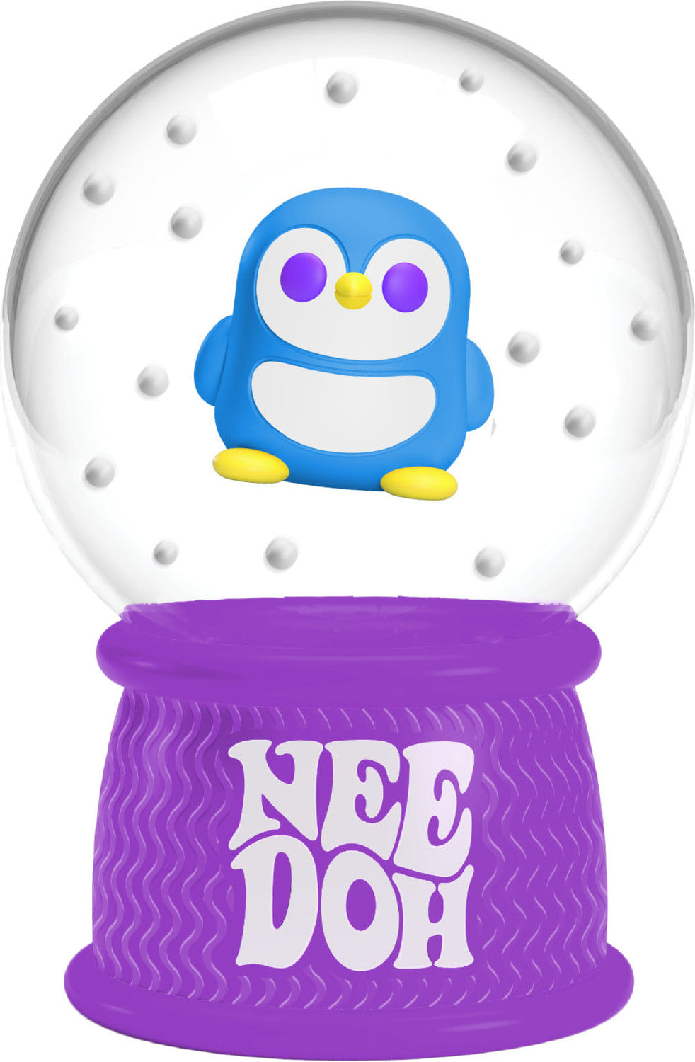 Needoh Squish N’ Flow Snow Globe (assorted) Schylling