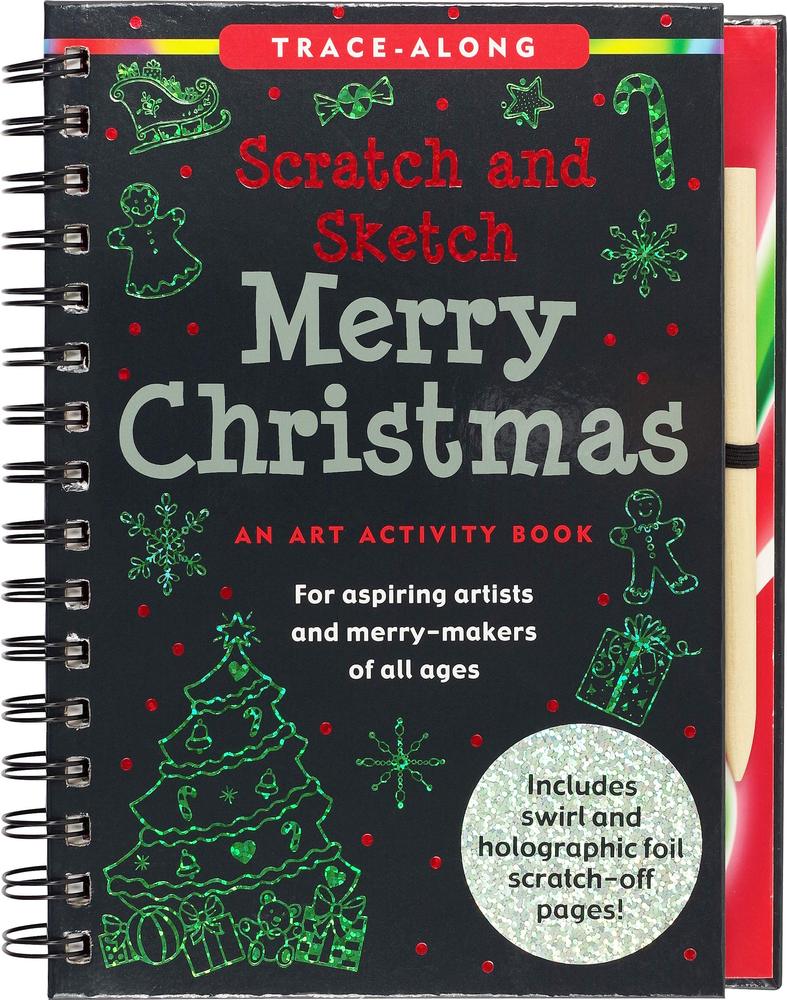 Scratch and Sketch Merry Christmas (Trace Along)