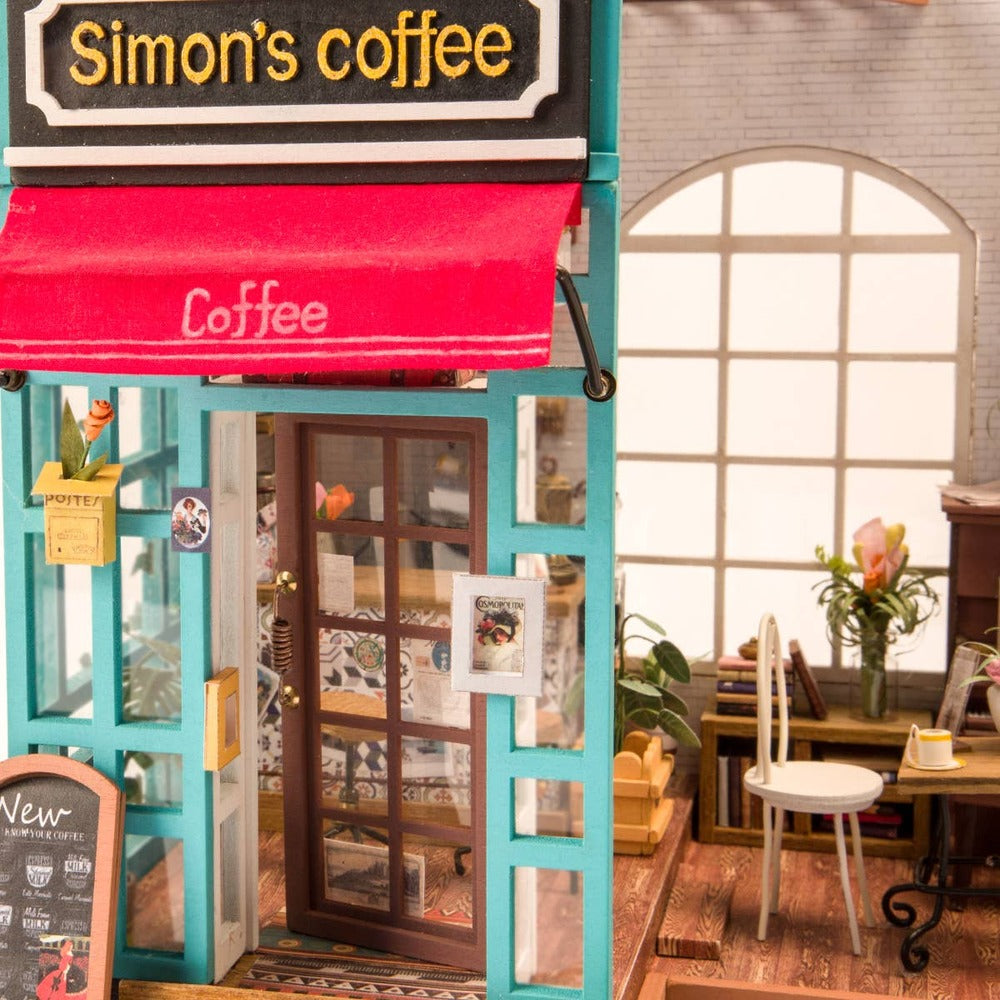 DIY Miniature Model Kit - Simon's Coffee