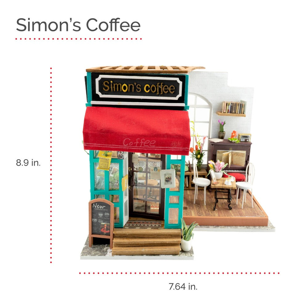 DIY Miniature Model Kit - Simon's Coffee