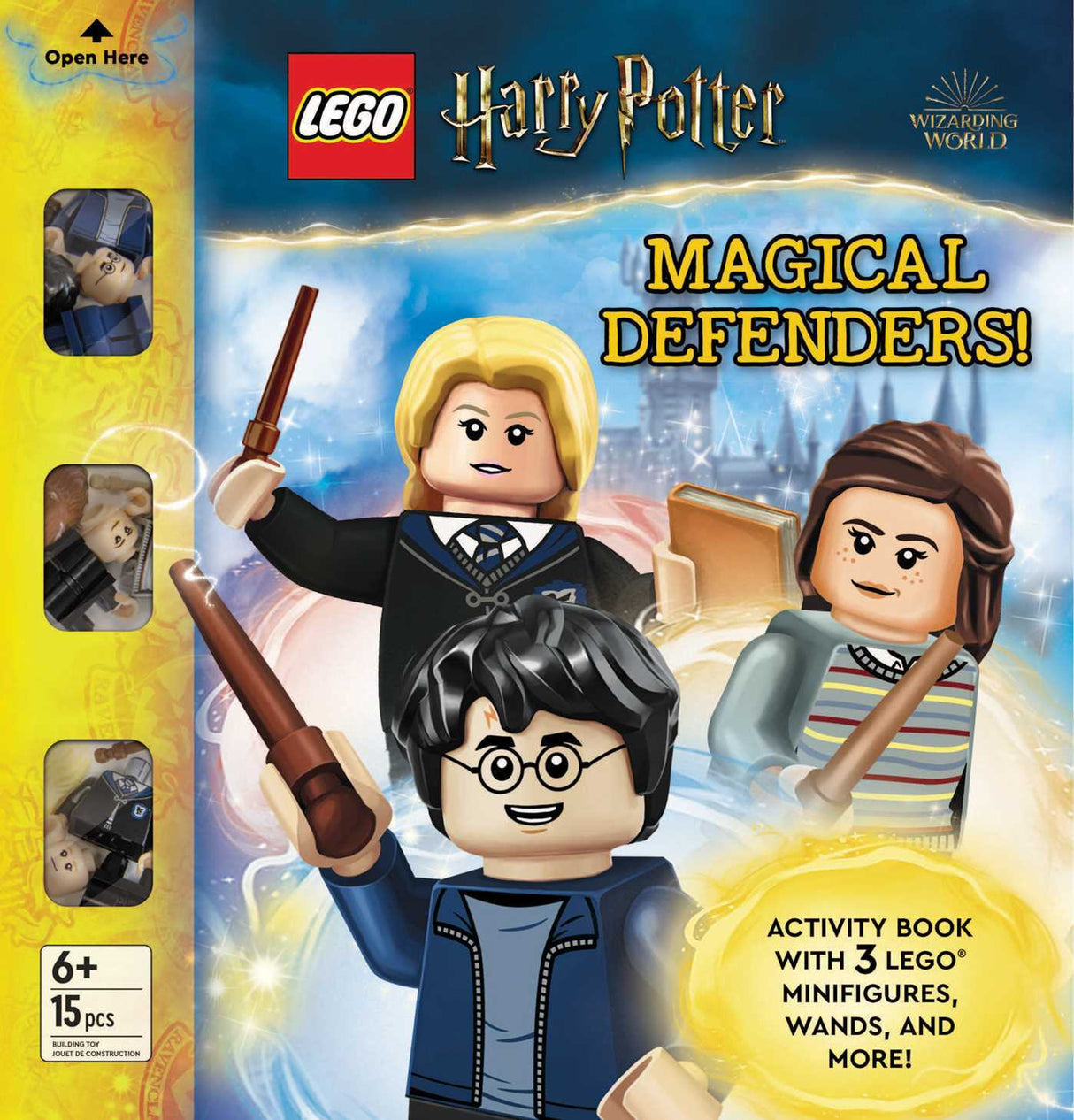 LEGO Harry Potter: Magical Defenders: Activity Book with 3 Minifigures and Accessories