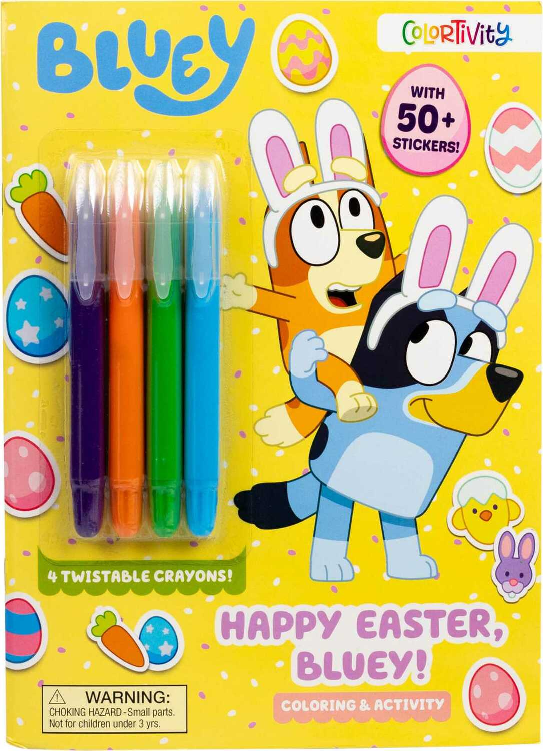 Bluey Colortivity: Happy Easter, Bluey!