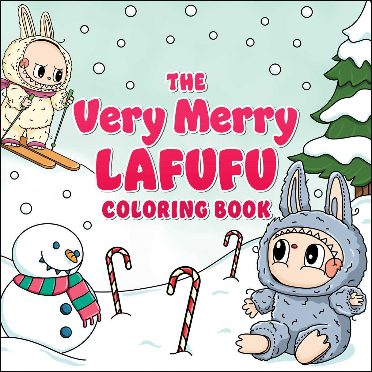 The Very Merry Lafufu Coloring Book
