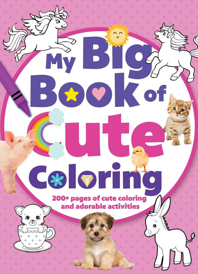 My Big Book of Cute Coloring Silver Dolphin