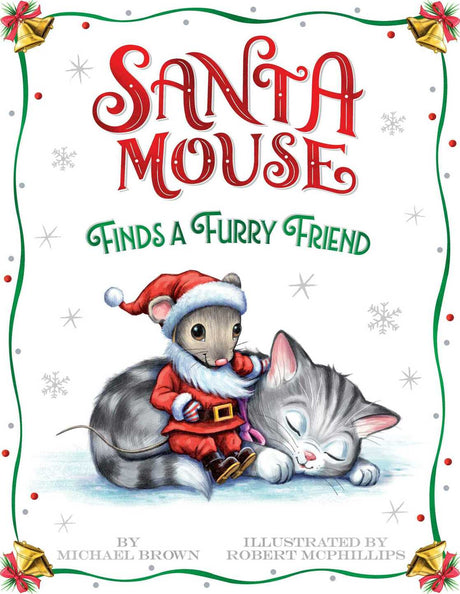 Santa Mouse Finds a Furry Friend