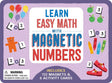 Learn Easy Math with Magnetic Numbers: Includes 132 Magnets & 6 Activity Cards