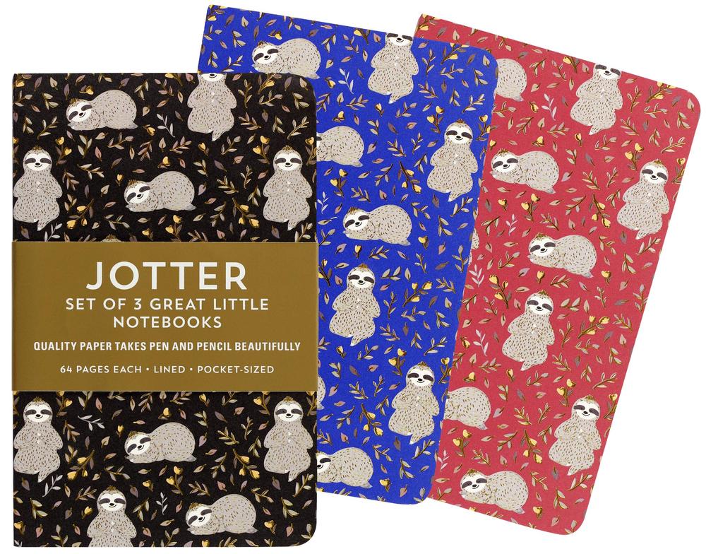 Sloth Jotters Notebook Set