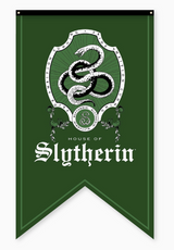 Slytherin Crest Banner Flag - 30" x 50"