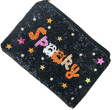 Spooky Ghost Halloween Beaded Coin Bag