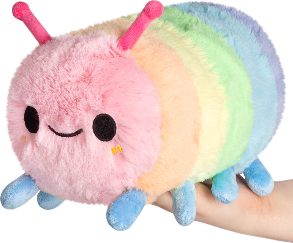 Mini Squishable Rainbow Caterpillar Squishable