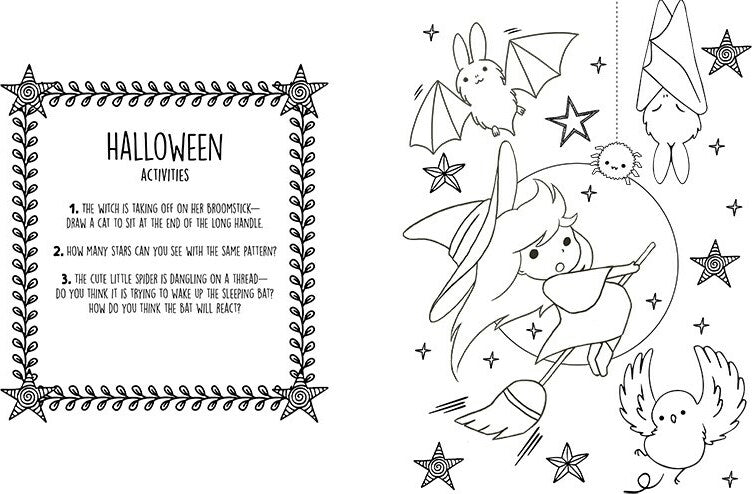 Color Cute Stuff: A Coloring Activity Book for Kids