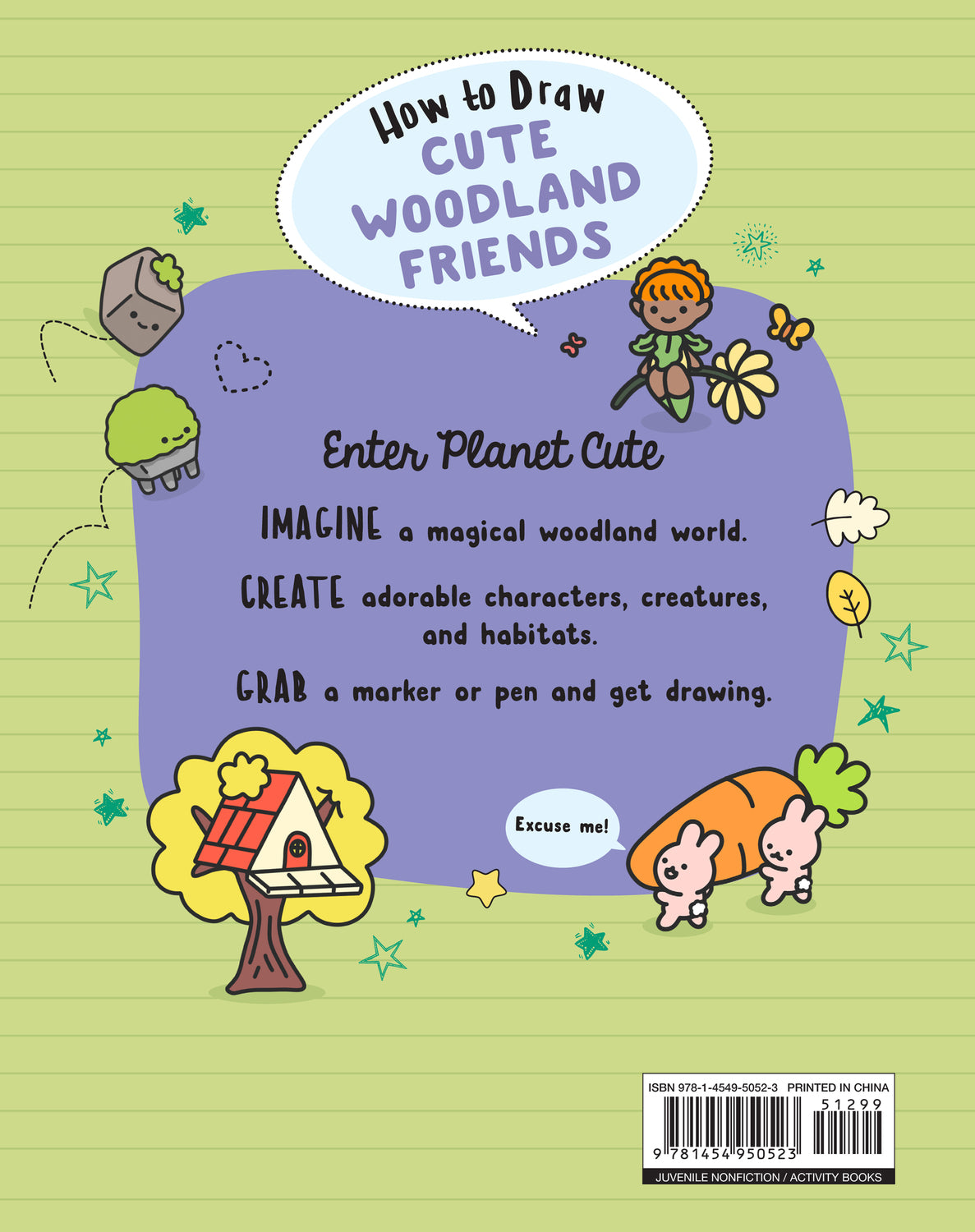 How to Draw Cute Woodland Friends