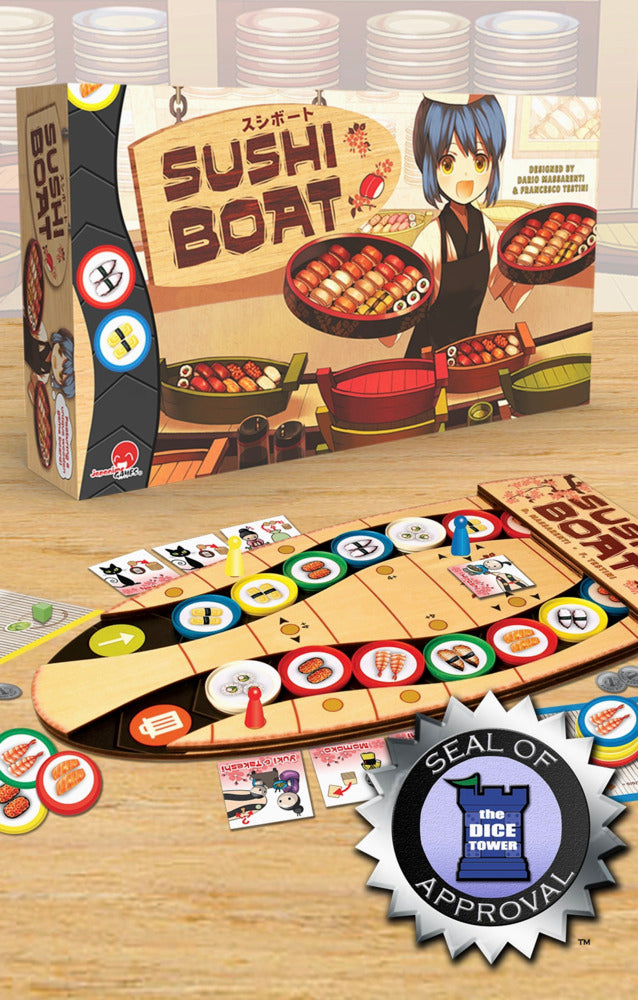 Sushi Boat Board Game