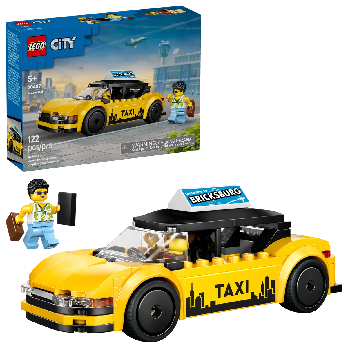 60487 Yellow Taxi - LEGO City LEGO®