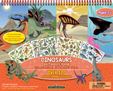 Dinosaurs and Prehistoric Animals Reusable Sticker Pad