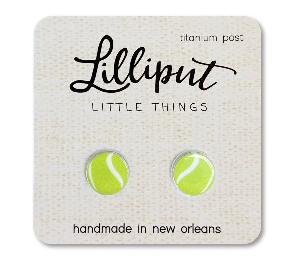 Tennis Ball Earrings