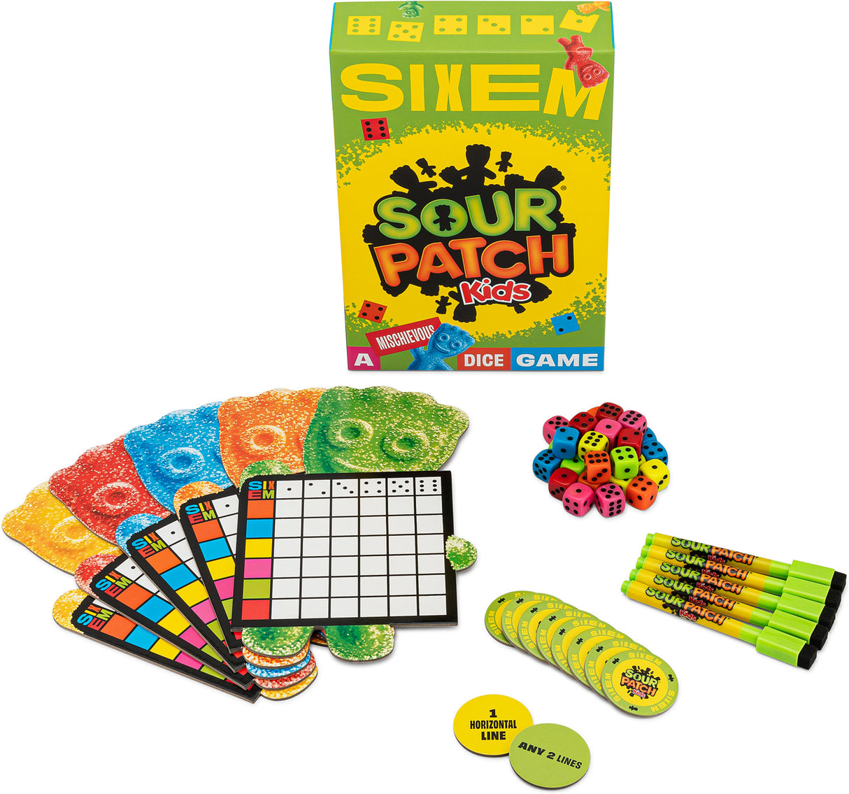 Sixem Sour Patch Kids Dice Game