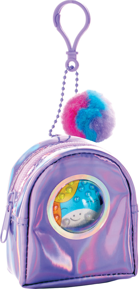 Bubble Gems Backpack Keychains