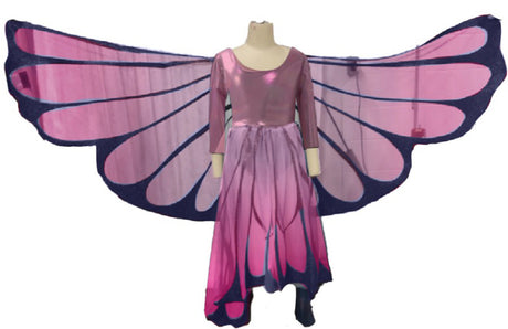 Butterfly Twirl Dress with Wings - Size 3/4