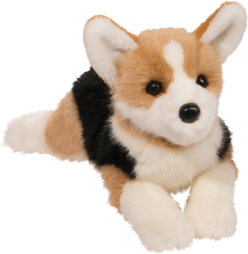 Douglas Konner Tri-Color Welsh Corgi - 19" The Good Toy Group