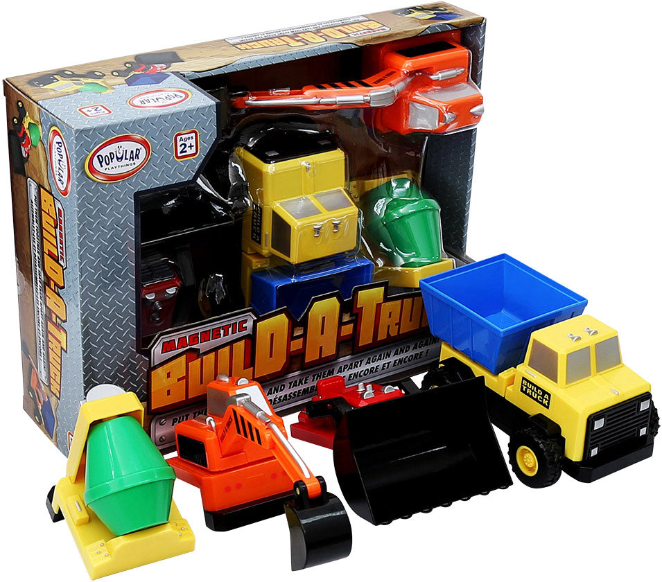 Magnetic Build-A-Truck - Construction