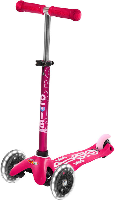 LED Wheels Micro Kickboard Mini Deluxe - Pink