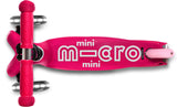 LED Wheels Micro Kickboard Mini Deluxe - Pink