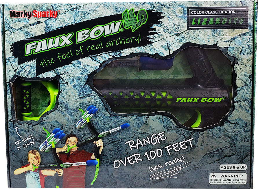 Faux Bow 4.0 - Lizardite Black/Lime Marky Sparky