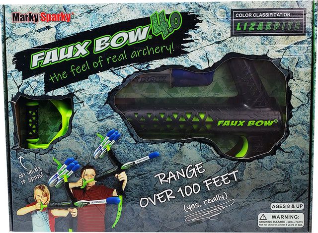 Faux Bow 4.0 - Lizardite Black/Lime Marky Sparky
