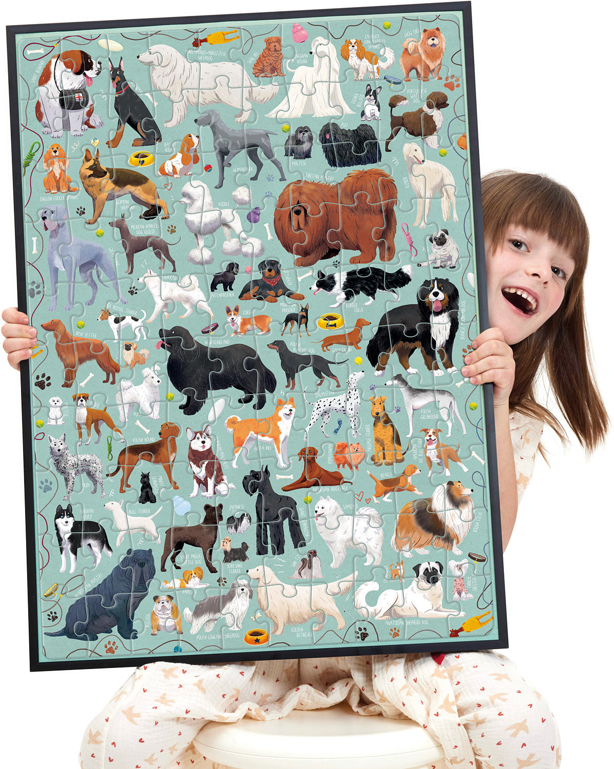 100 Piece Puzzle, PUZZLOVE Dogs