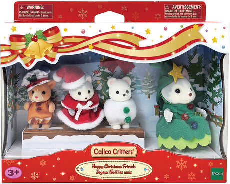 Calico Critters Happy Christmas Friends