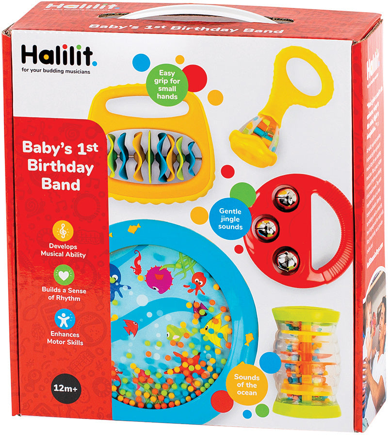 Halilit Baby's 1st Birthday Band