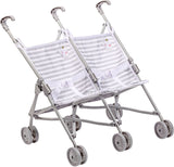 Berenguer Boutique Twin Doll Stroller