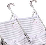 Berenguer Boutique Twin Doll Stroller