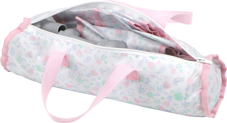 Berenguer Boutique Folding Doll Crib with Travel Bag