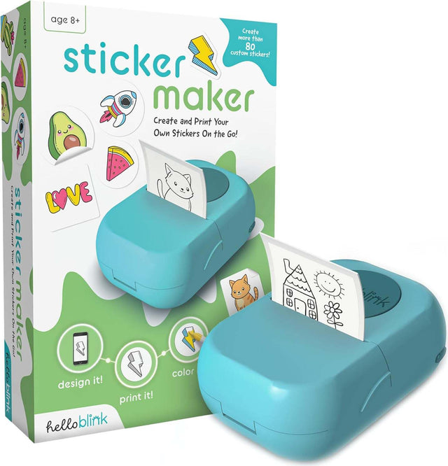 Hello Blink Sticker Maker