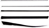 The Ink Works 5 Black Markers Assorted Sizes