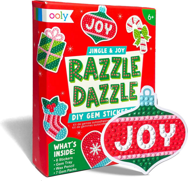 Jingle & Joy Razzle Dazzle DIY Gem Sticker Kit
