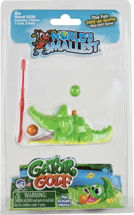 World's Smallest Gator Golf