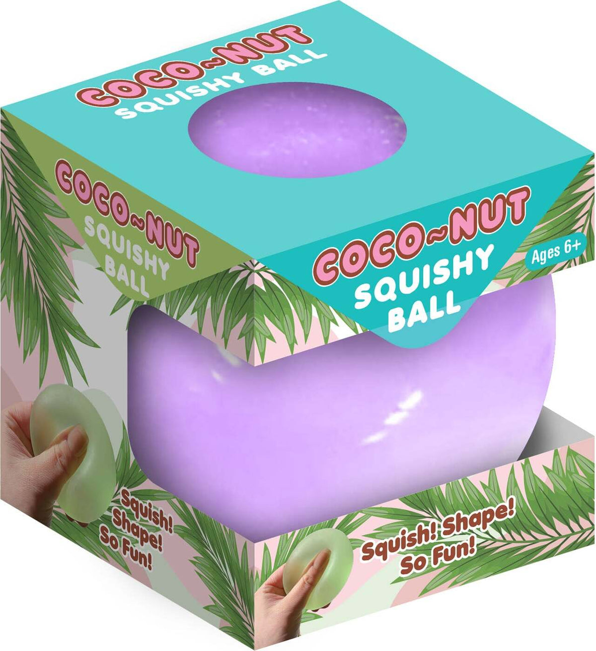 Coco~nut Squishy Ball