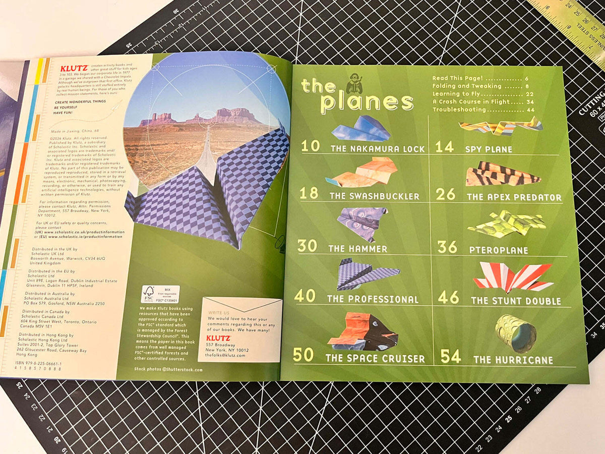 KLUTZ Paper Airplanes