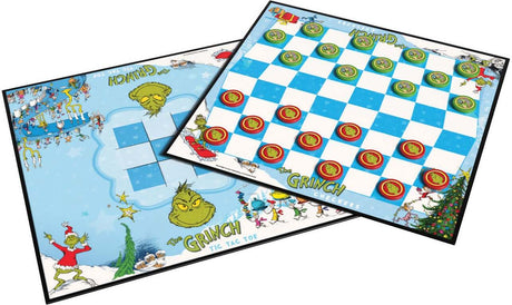 The Grinch Checkers and Tic Tac Toe Tin