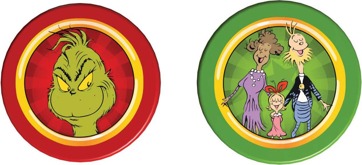 The Grinch Checkers and Tic Tac Toe Tin