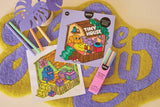 Cozy Art Tiny House Coloring Notebook