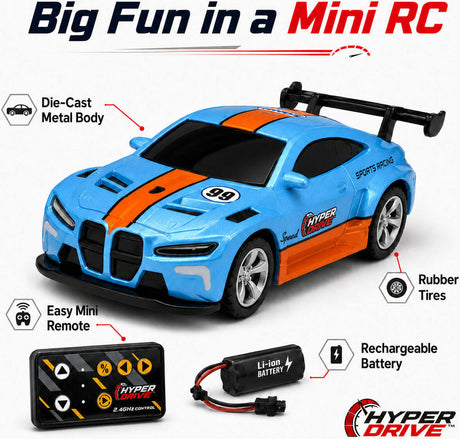 Hyper Drive Mini RC Race Car