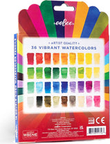 36 Vivid Colors Watercolor Pencils Rainbow