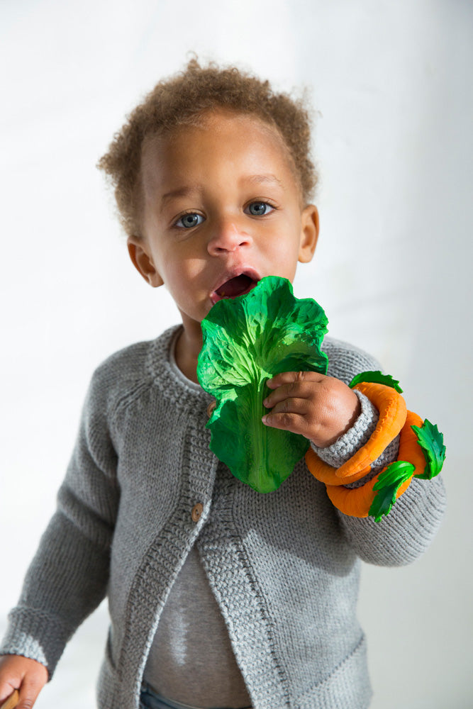 Kendall the Kale Natural Rubber Teether