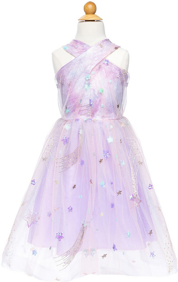 Ombre Eras Dress Lilac/Blue - Size 5/6